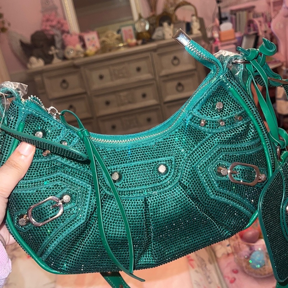 Rhinestone ego bag